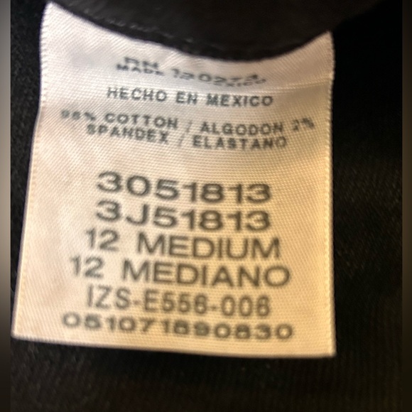 Women’s Lee relaxed fit STRAIGHT LEG Size 12 Medium jeans, , Black - Picture 5 of 6